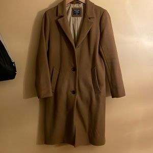 Abercrombie Wool Blend Dad Coat